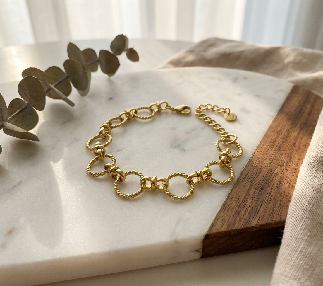 Stainless Steel Evangeline Bracelet