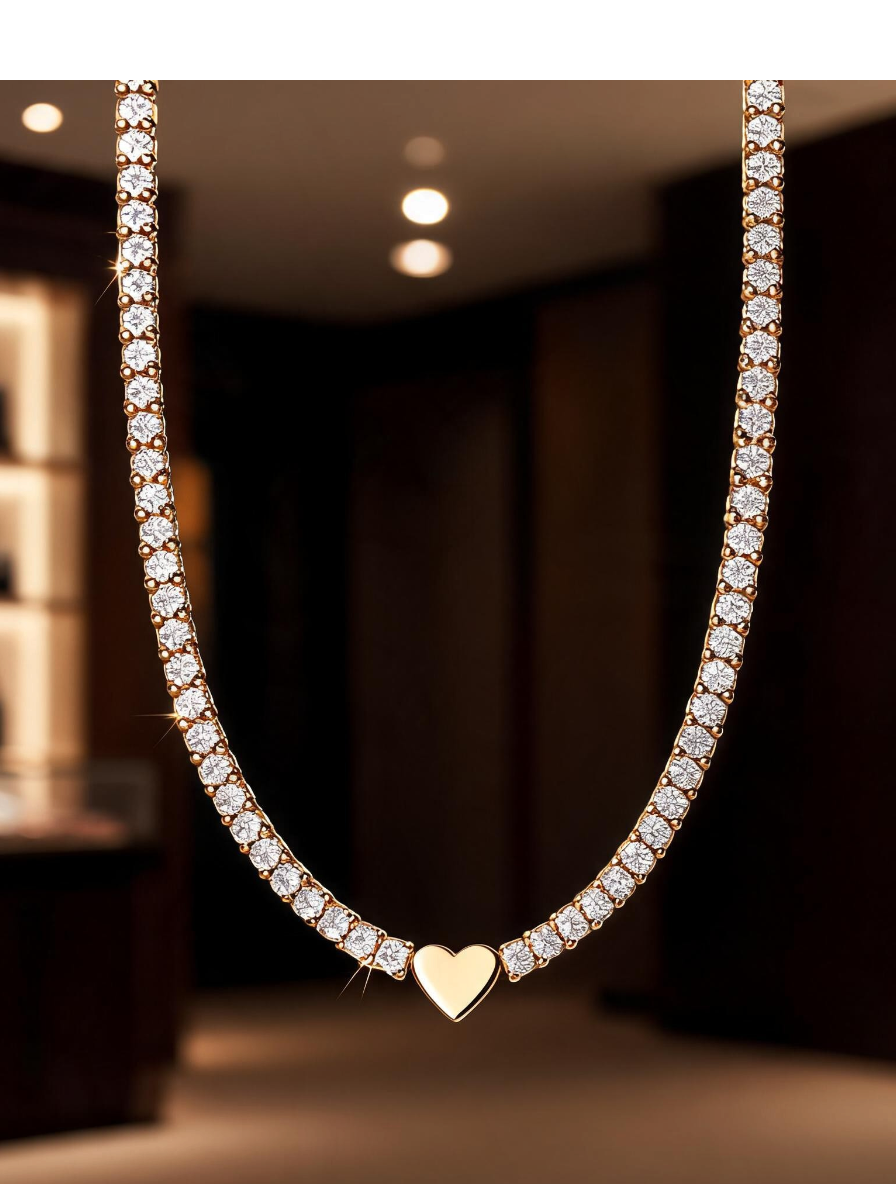 Stainless Steel Amour necklace