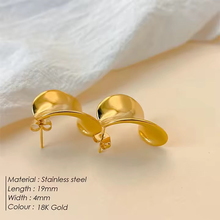 Stainless Steel Adaline Earring