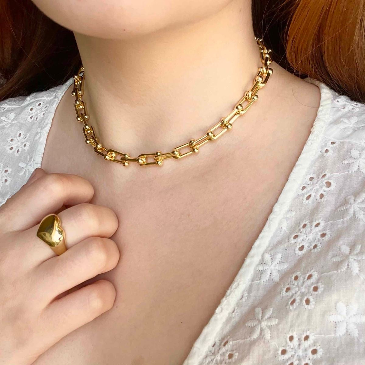 Stainless Steel Delilah Necklace