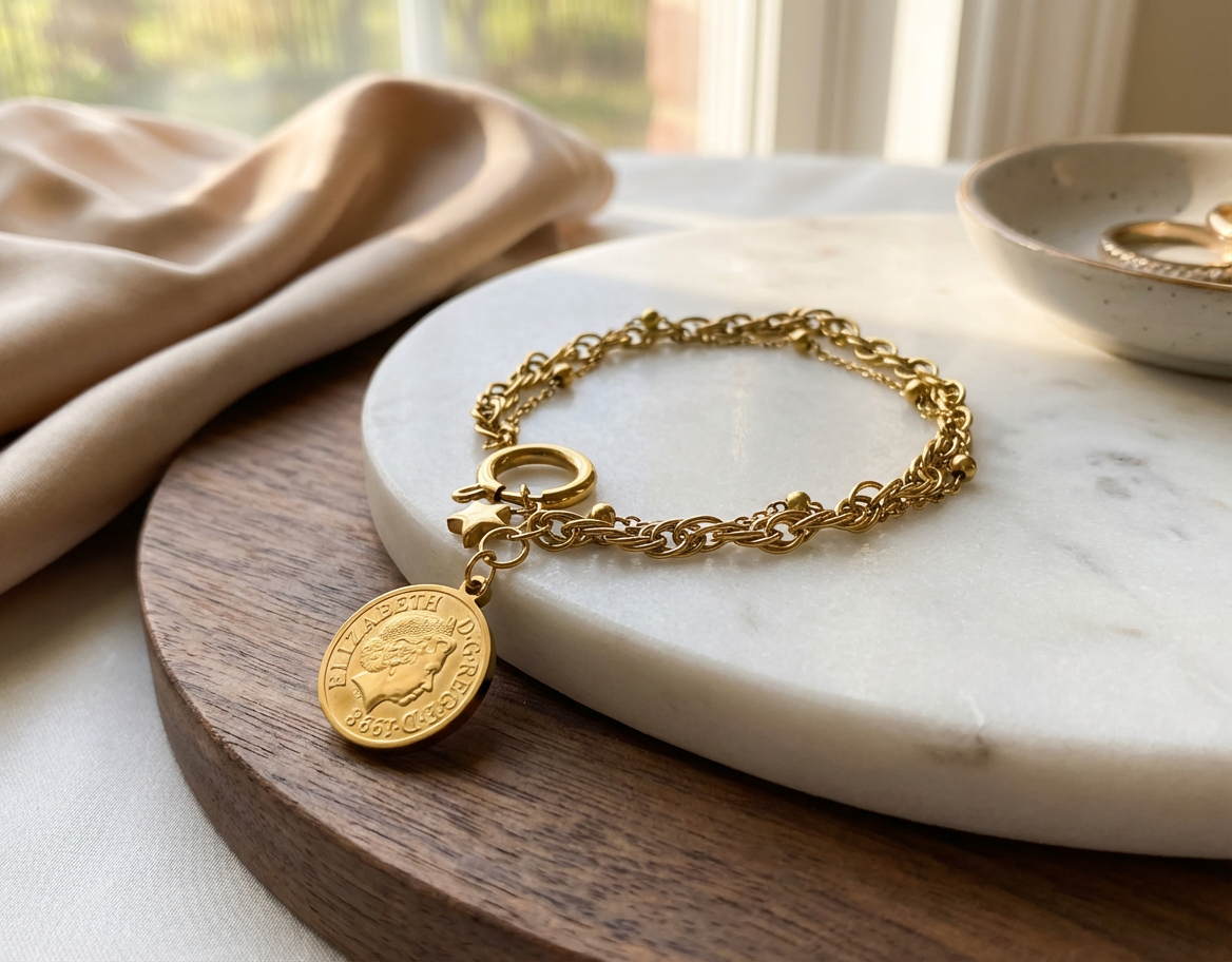 Stainless Steel Bailey Bracelet