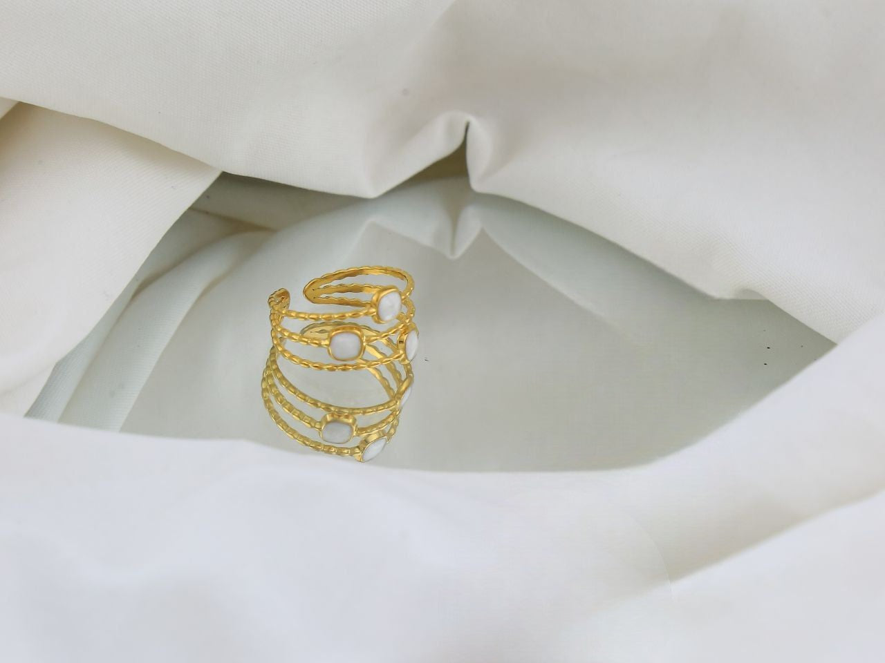 Stainless Linda Ring