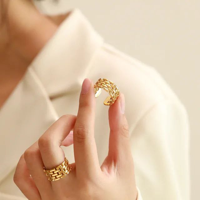 Stainless Angelina Ring