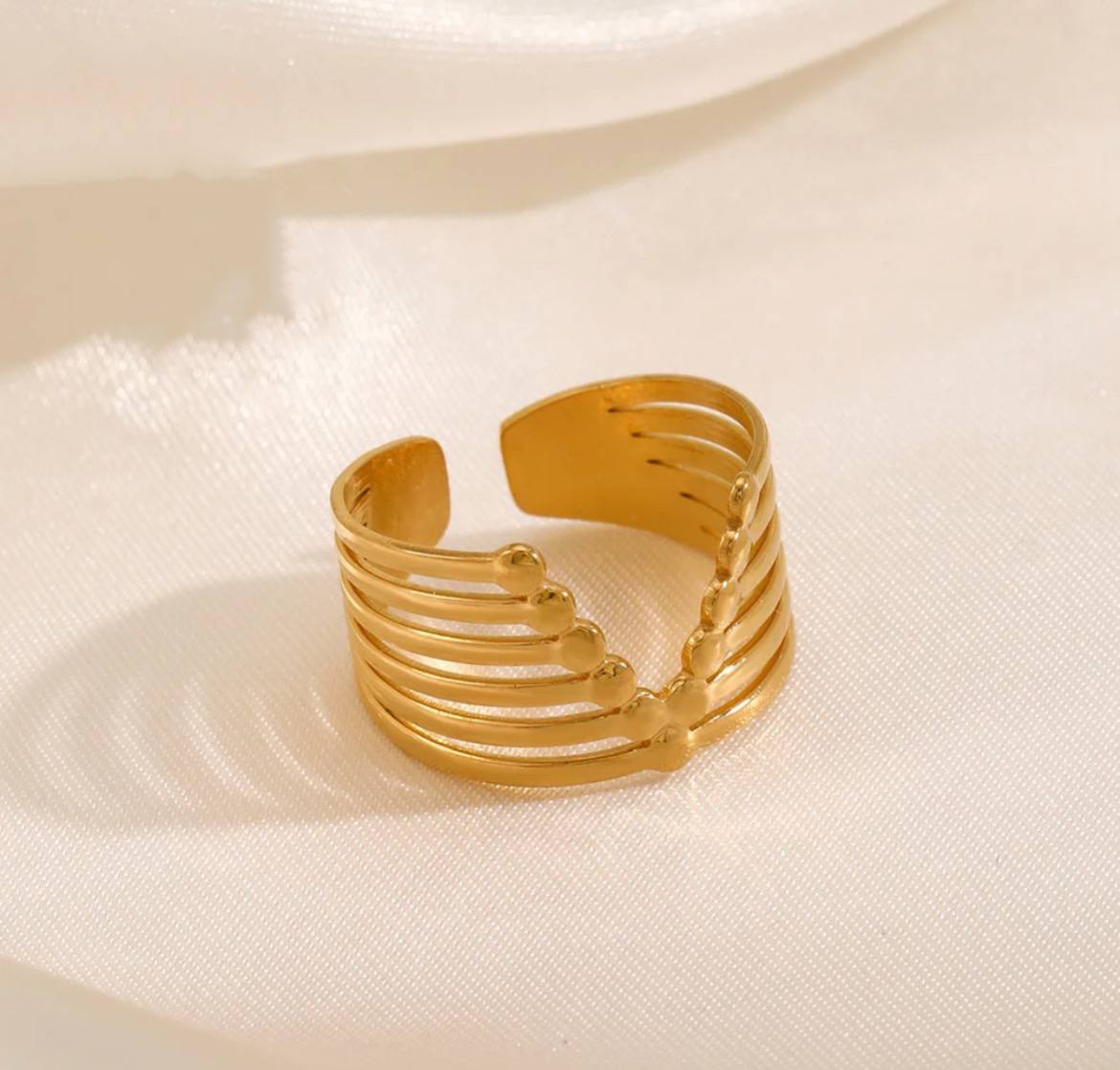 Stainless Ravenna Ring