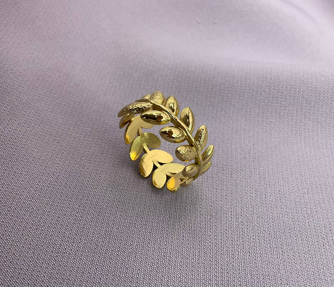 Stainless Rose Free Size Ring Ring