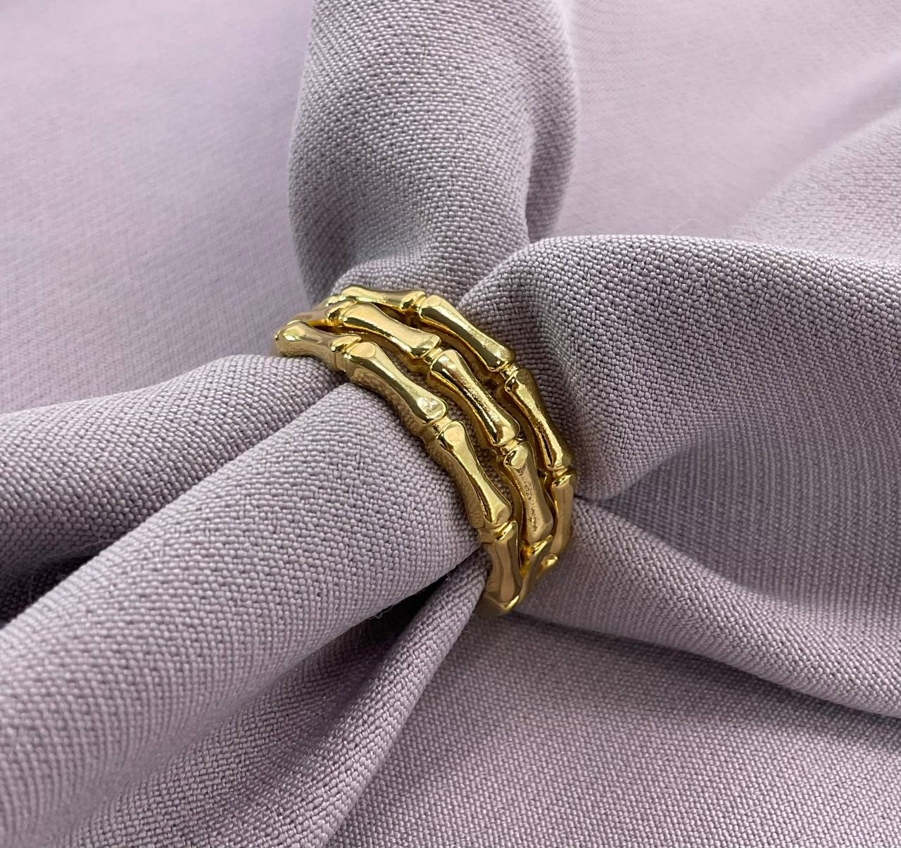 Stainless Free Size Nova Ring