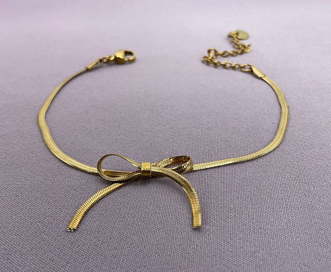 Stainless Bow Bracelet