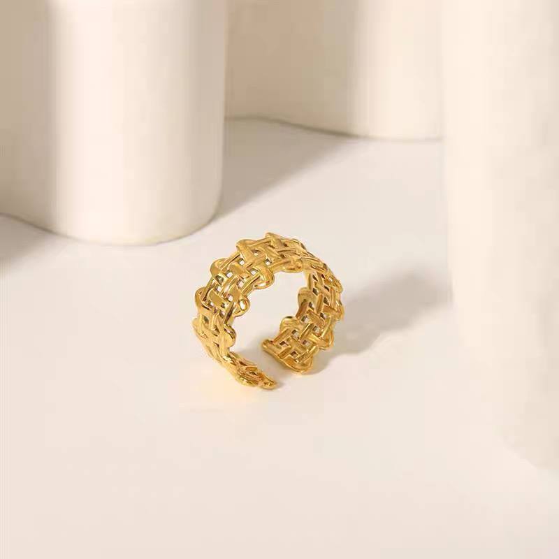 Stainless Oya Ring