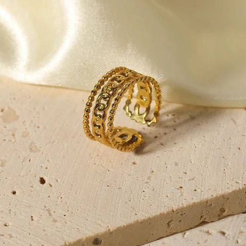 Stainless Reyhan Ring
