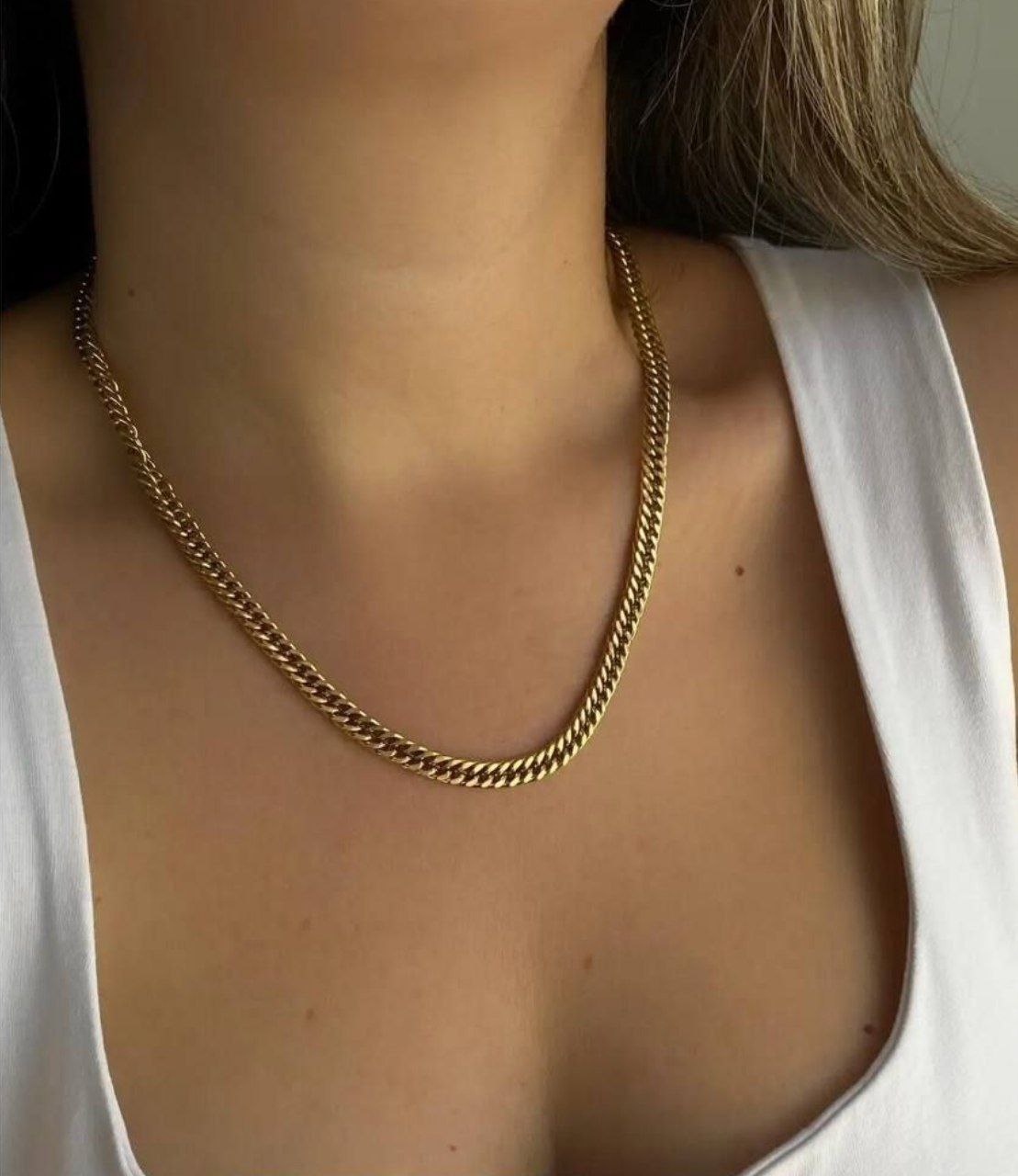 Stainless Chained Necklace