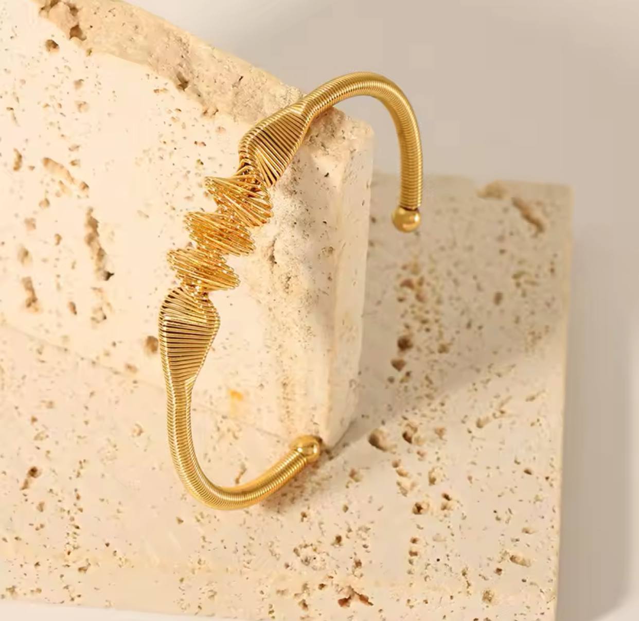 Stainless Alejandra Bangles
