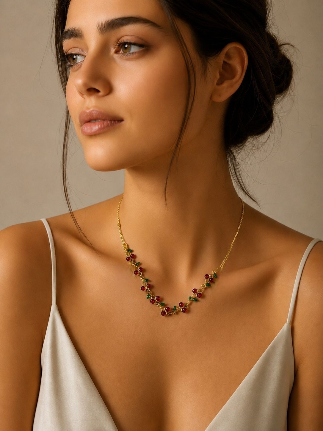Stainless Steel Rosalie Necklace