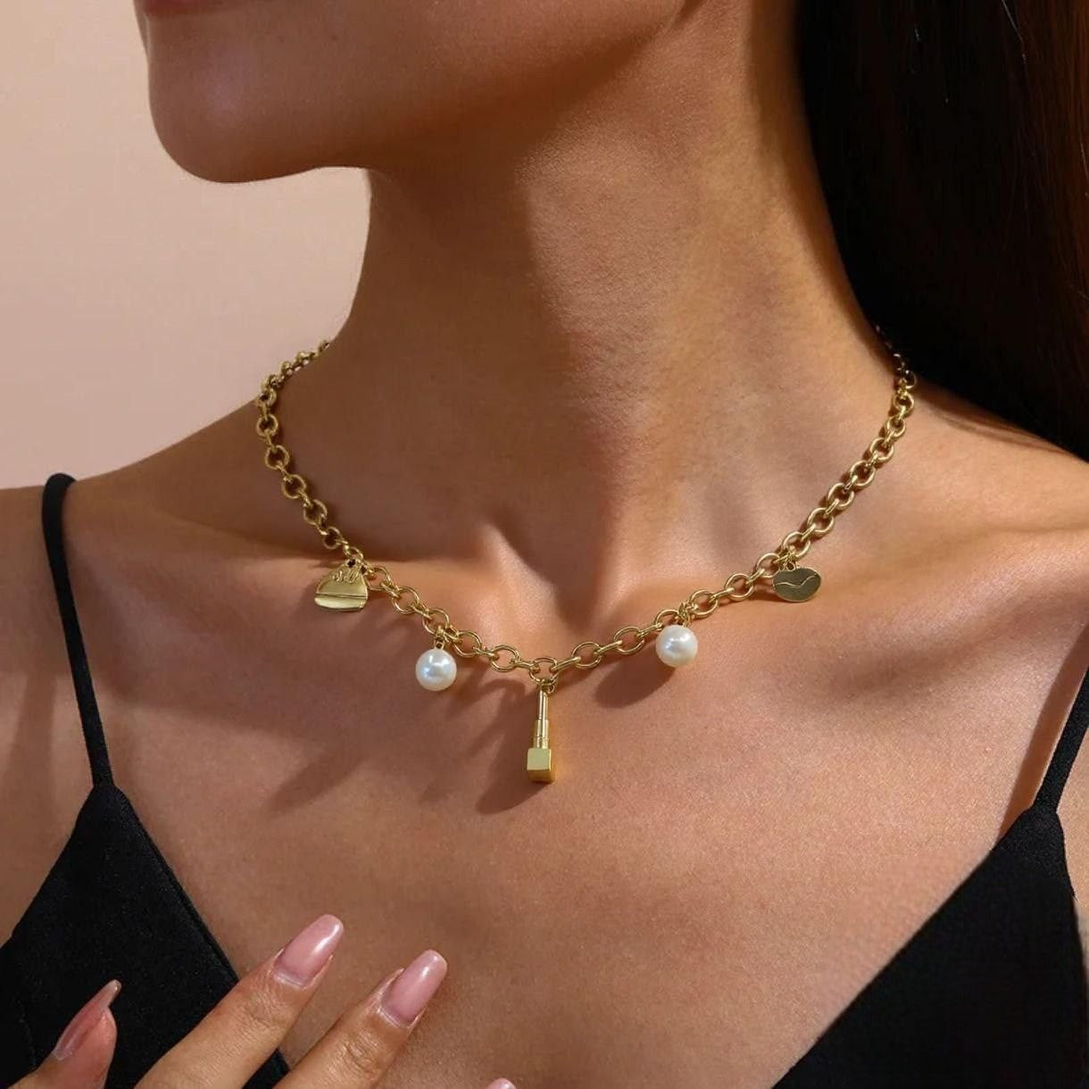 Stainless Steel Emery Necklace