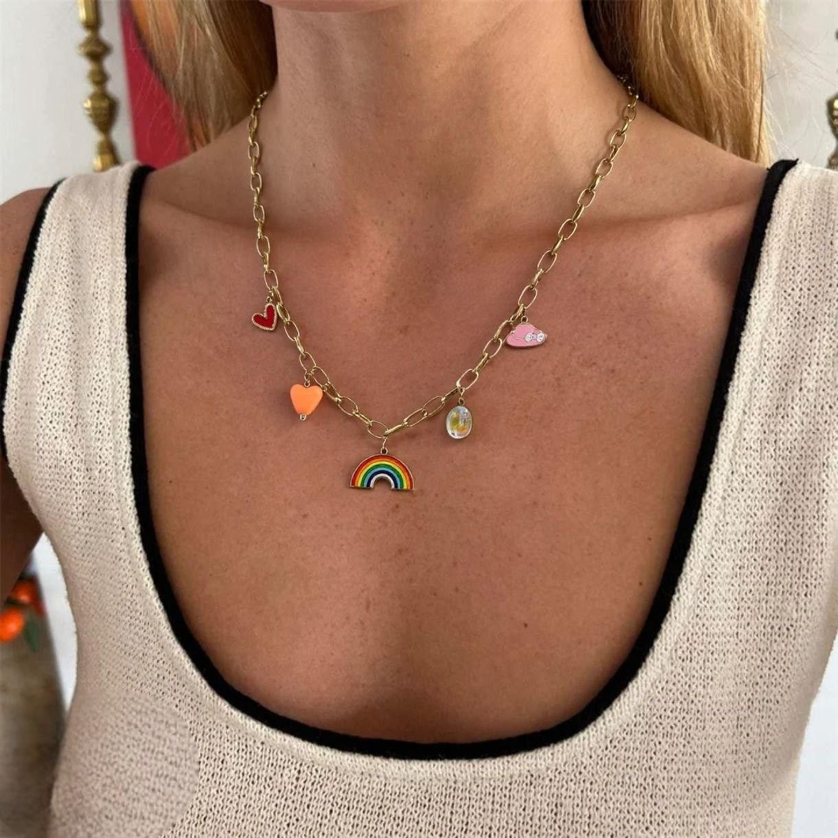 Stainless Steel Addison Necklace