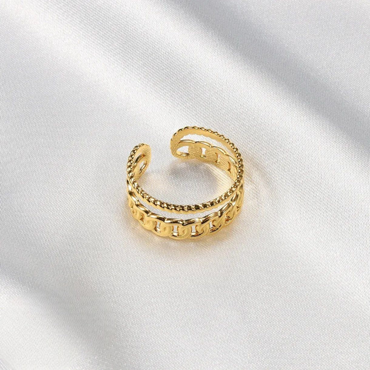 Stainless Steel Leilani Ring