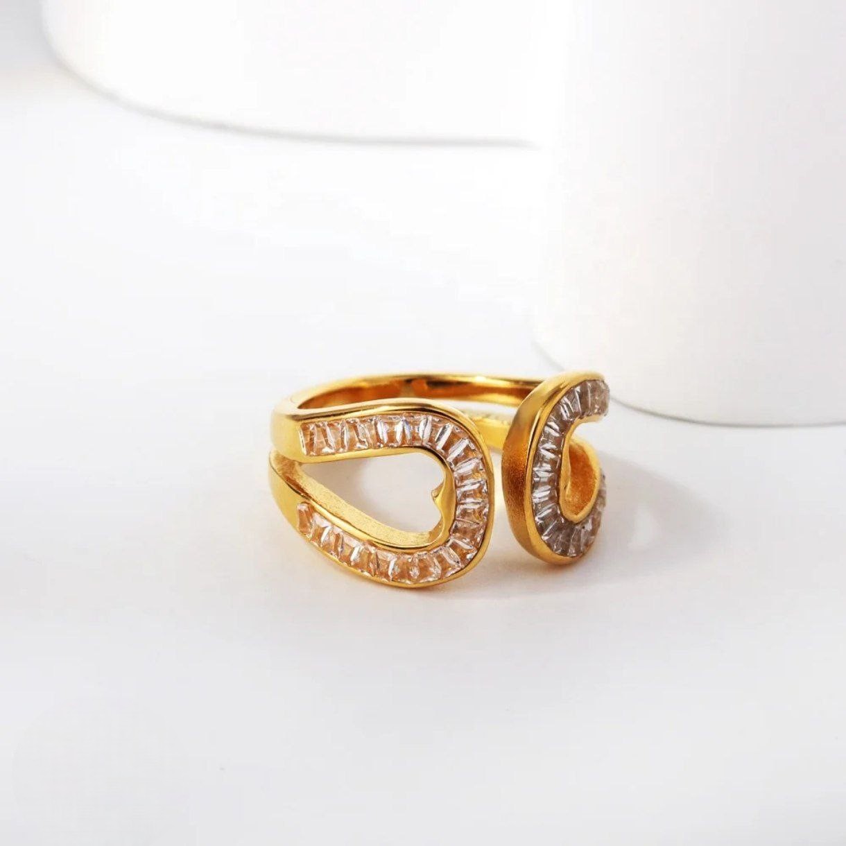 Stainless Steel Elsie Ring