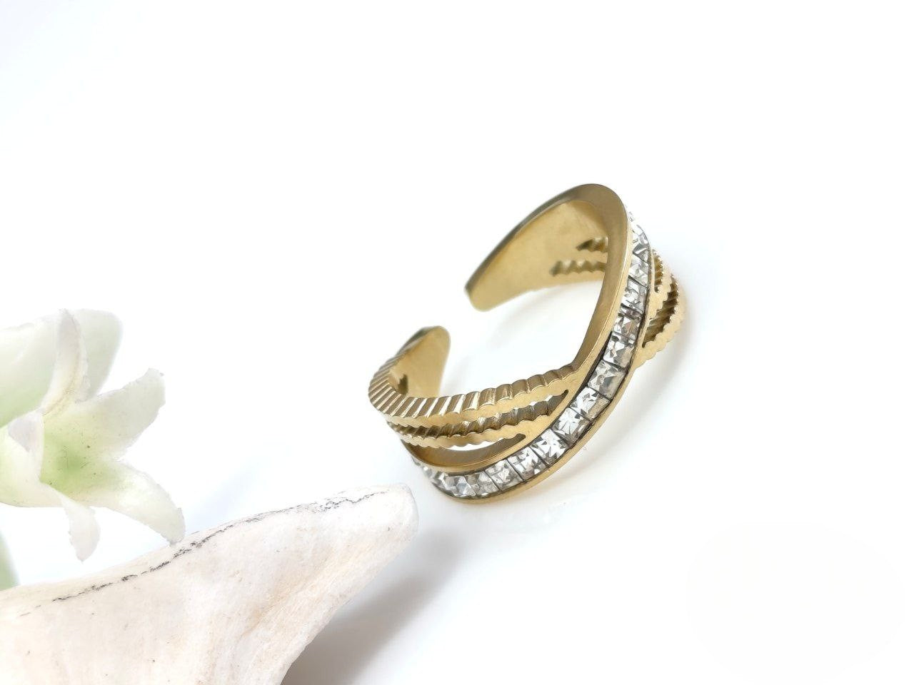 Stainless Steel Sloane Ring
