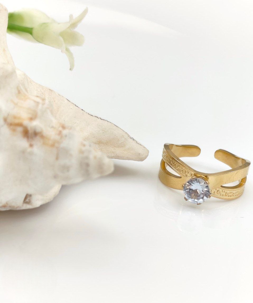 Stainless Steel Wrenley Ring