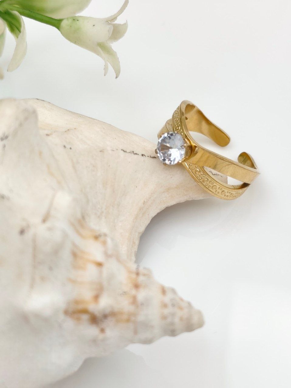 Stainless Steel Wrenley Ring