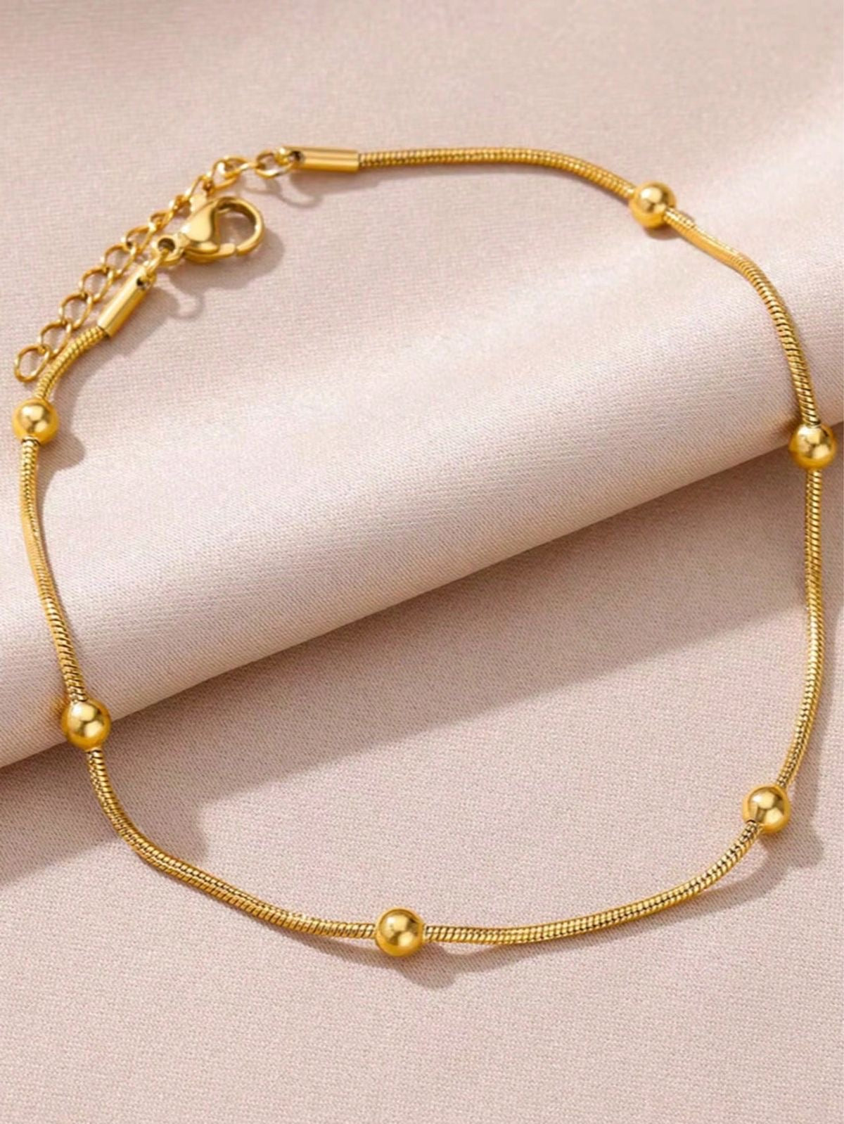 Stainless Smooth Loop Bracelet