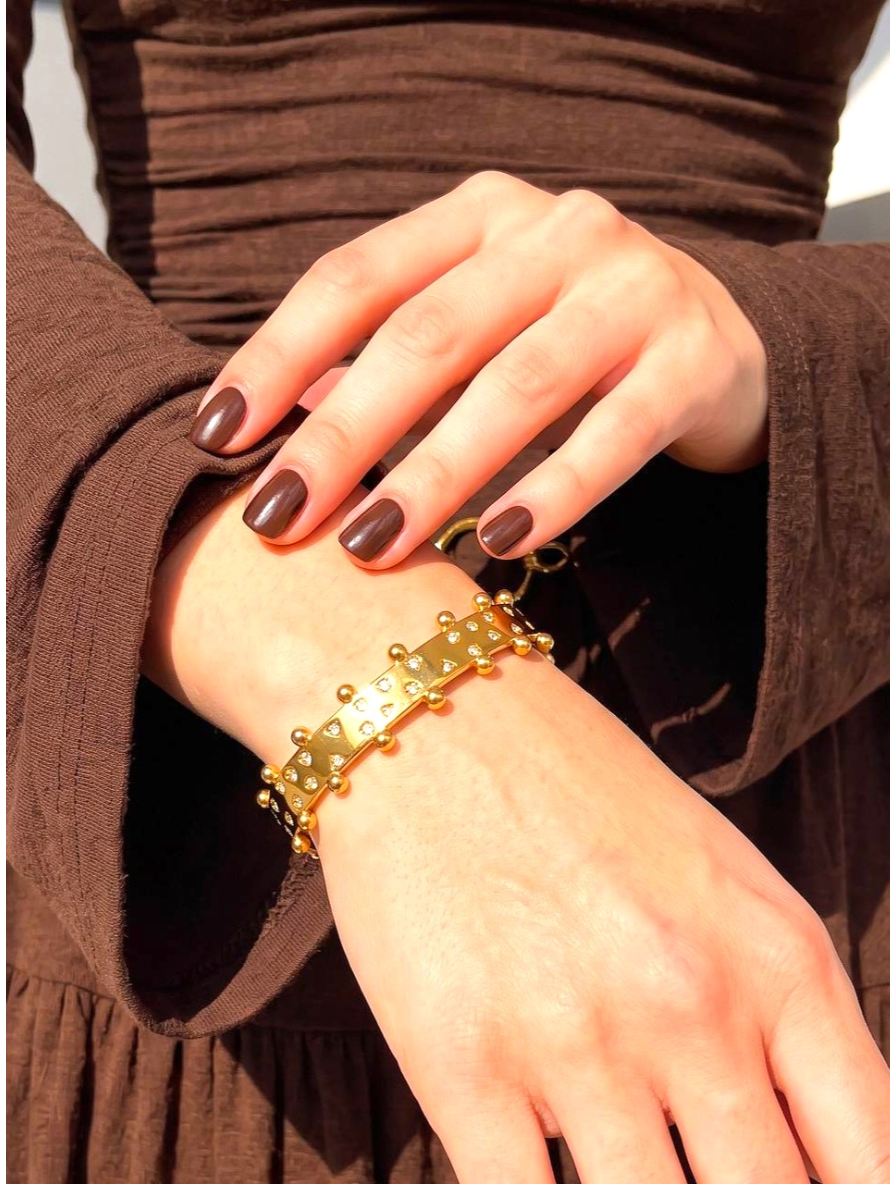 Stainless Steel Cleopatra Bangle