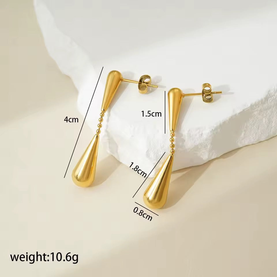 Stainless Steel Scottie Earring