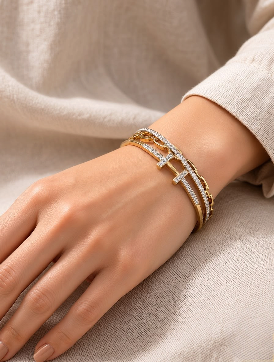 Stainless Steel Tiffany & Co Bangle