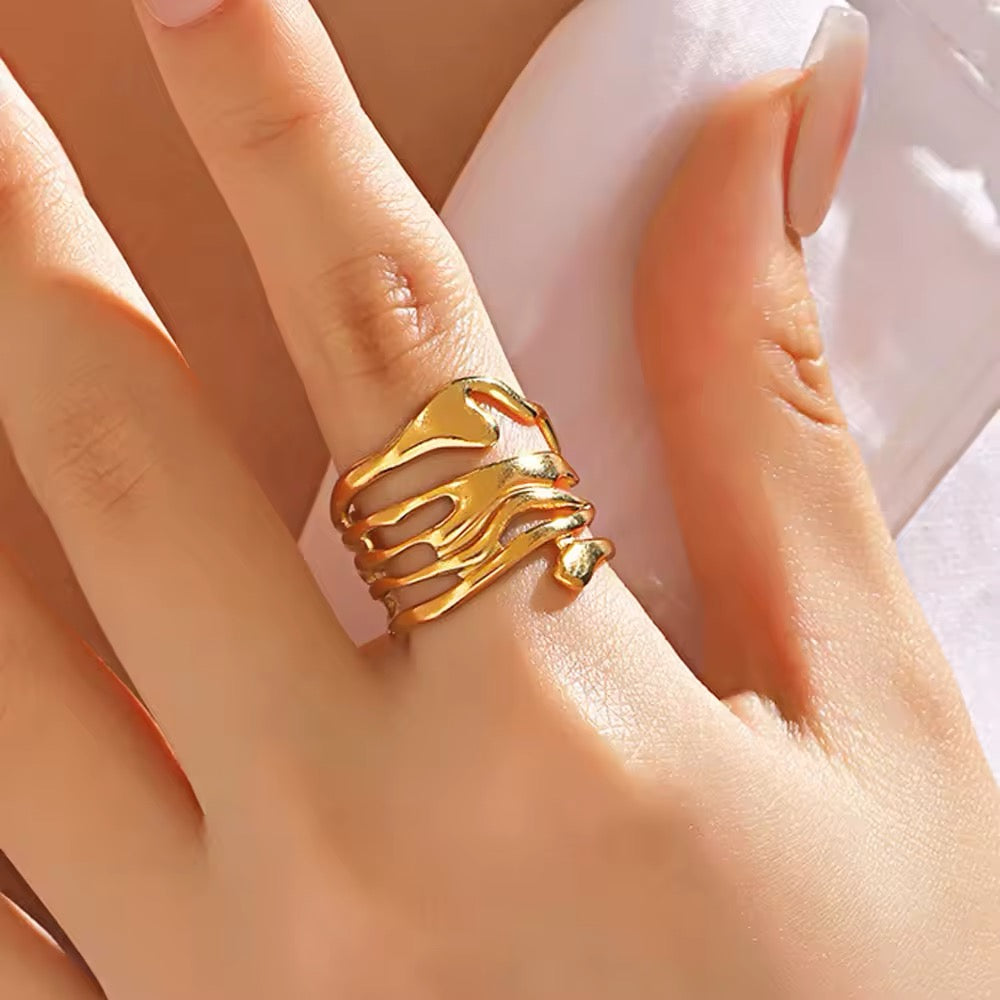 Stainless Gleam Ring