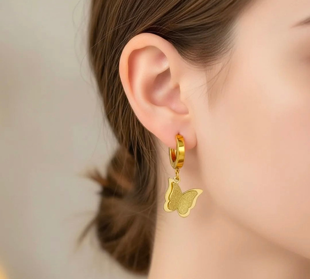 Stainless Dana Earring