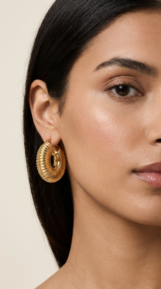 Stainless Steel Molly Earring