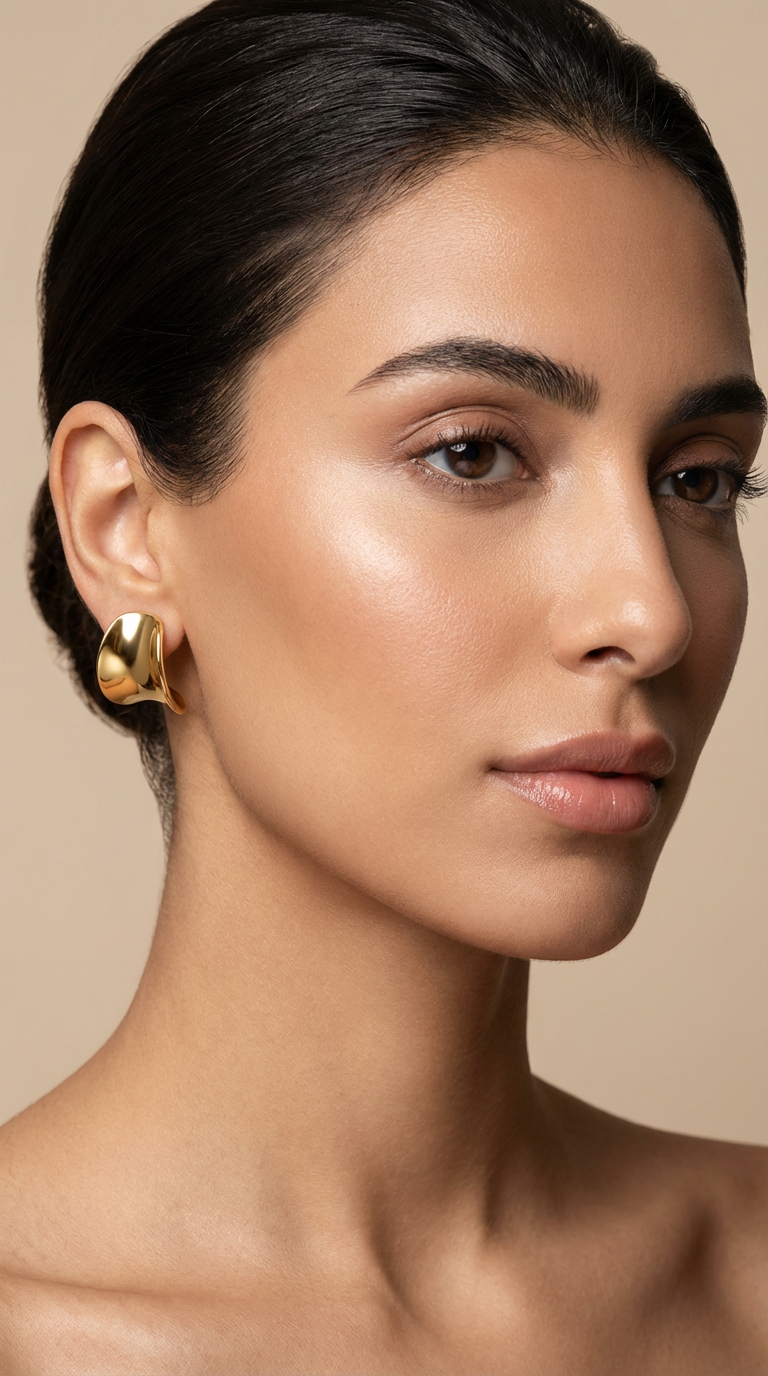 Stainless Steel Adaline Earring