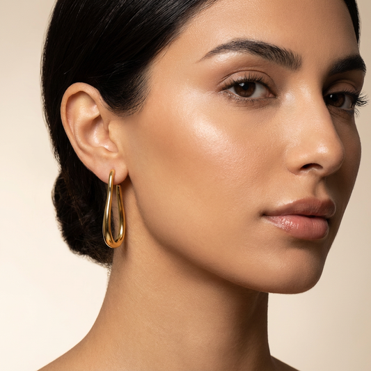 Stainless Steel Sutton Earring