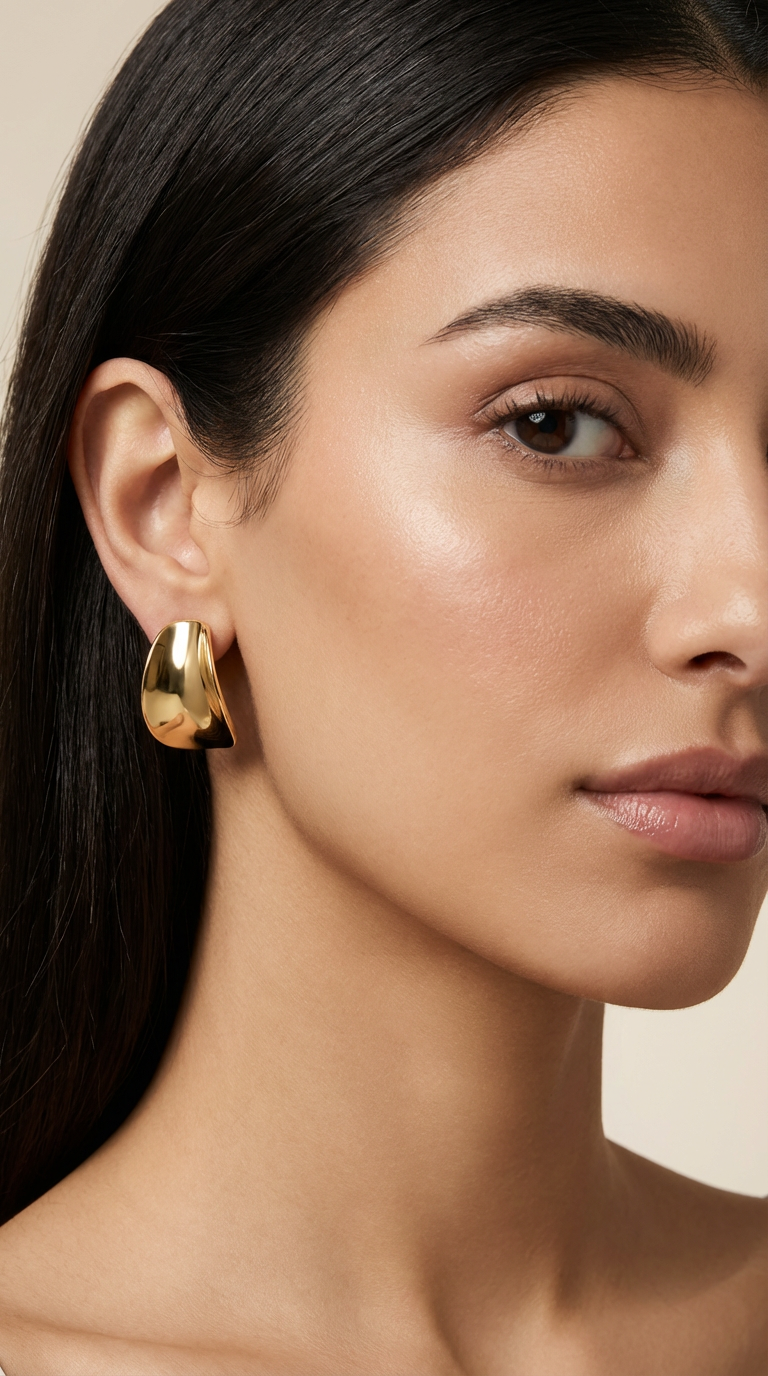 Stainless Steel Adaline Earring