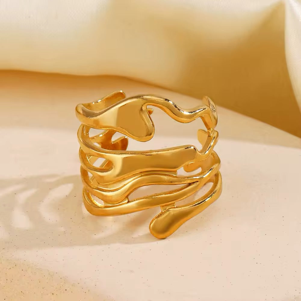 Stainless Gleam Ring