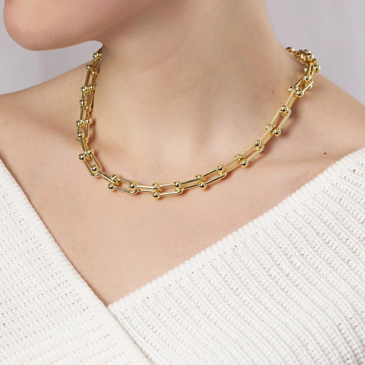 Stainless Steel Delilah Necklace