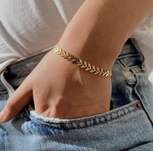 Stainless Aida Bracelet