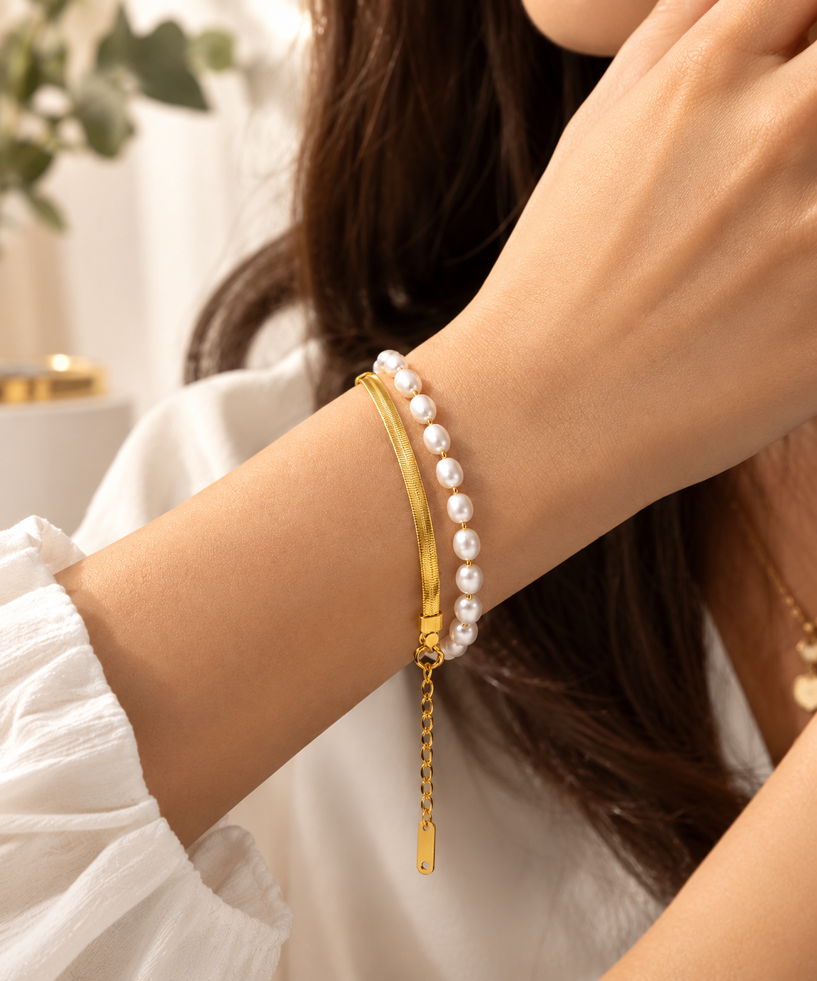 Stainless Steel Timeless Duo Bracelet