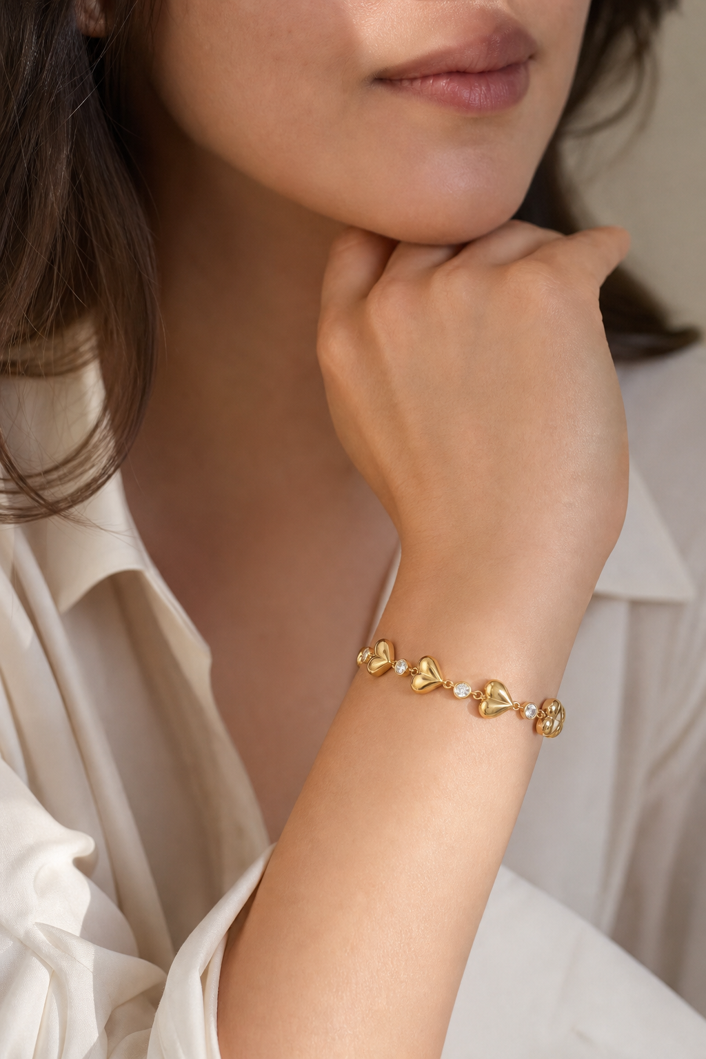 Stainless Steel Lennon Bracelet