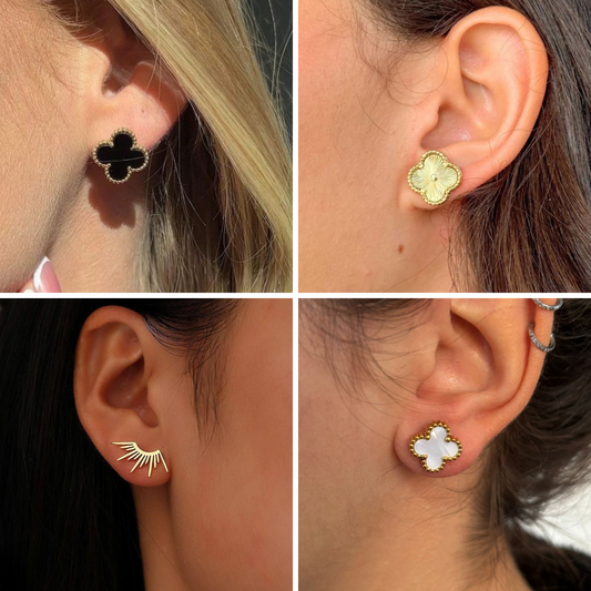 Stainless Steel Sage Earrings Bundle