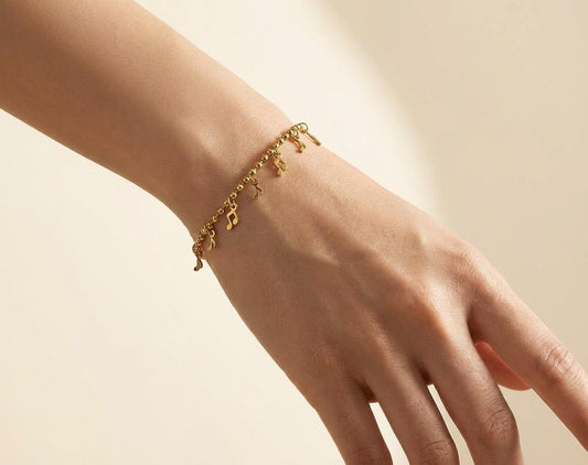 Stainless Steel Music Bracelet