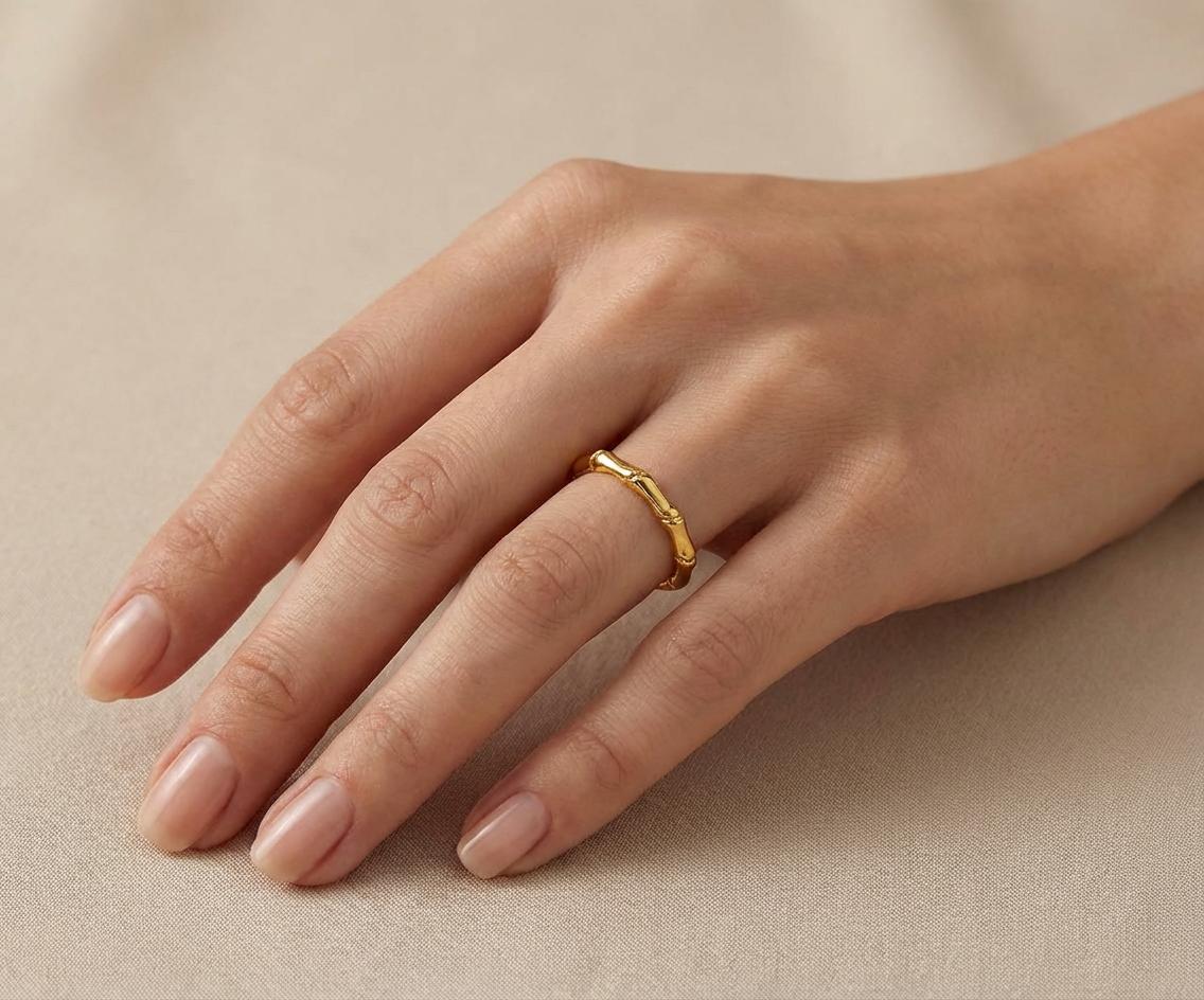 Stainless Steel Free Size Bone Ring