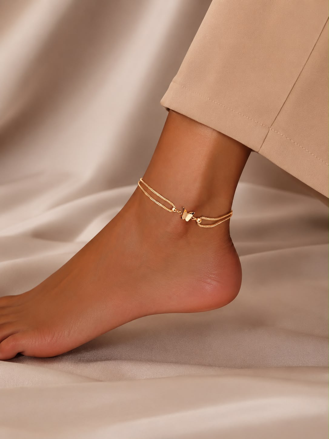 Stainless Steel Eleonora Anklet