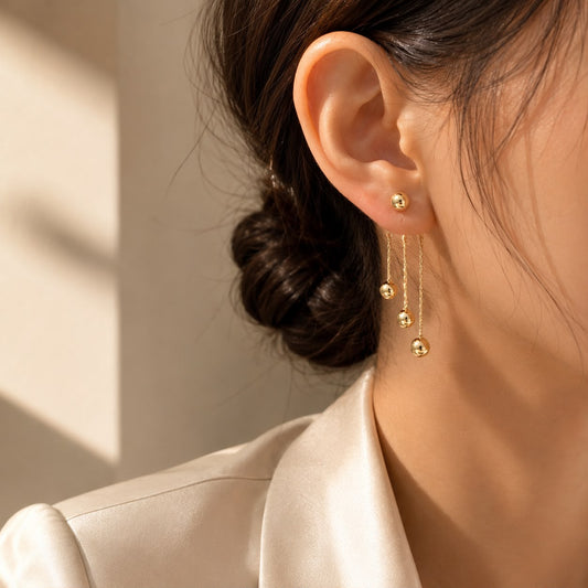 Stainless Steel Adeline Earring