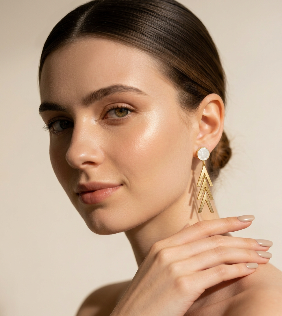 Stainless Steel Saylor Earring