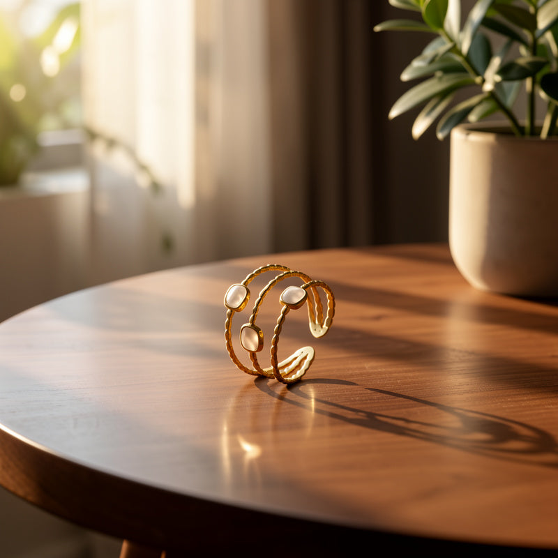 Stainless Linda Ring