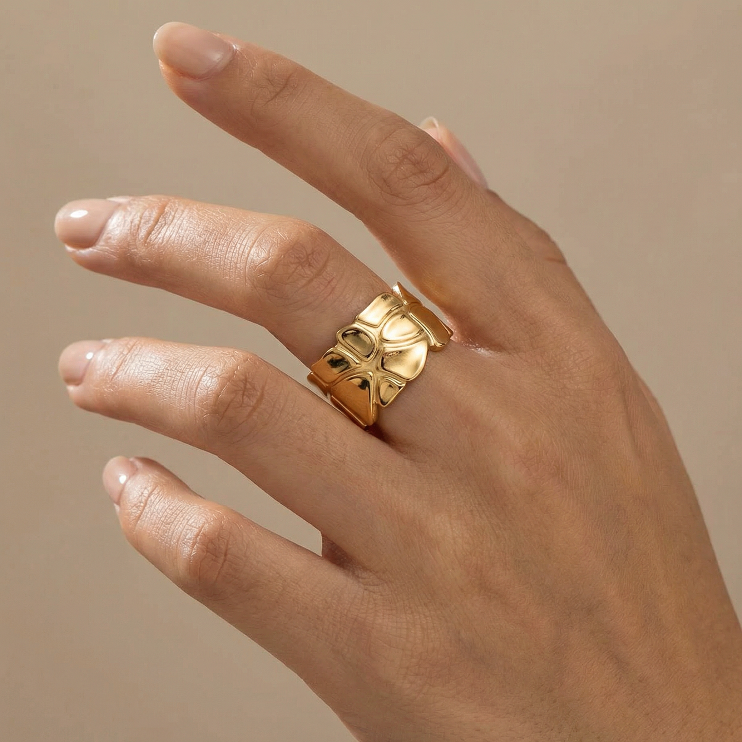 Stainless Steel Mirabella Ring