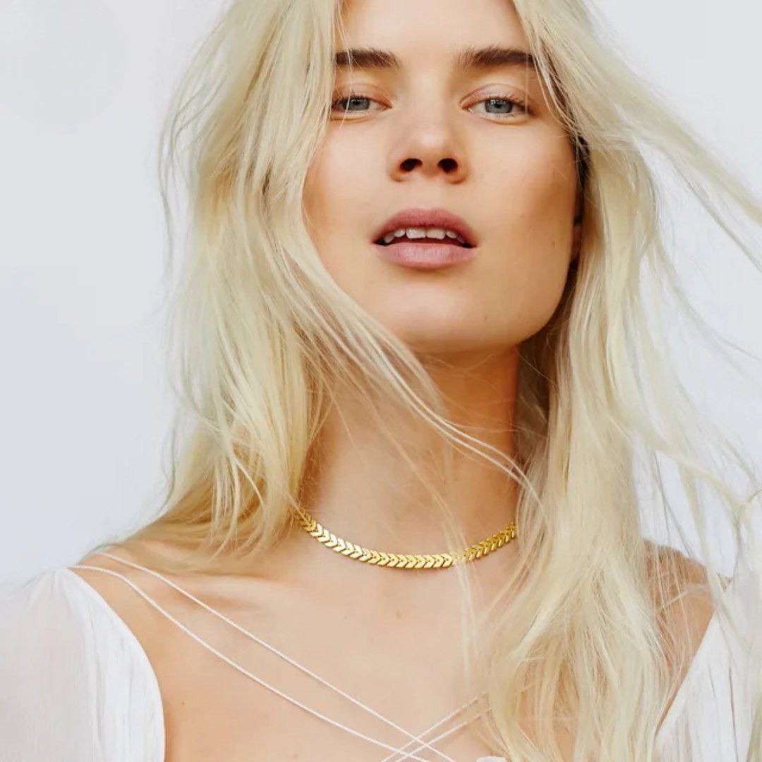 Stainless Aida Necklace