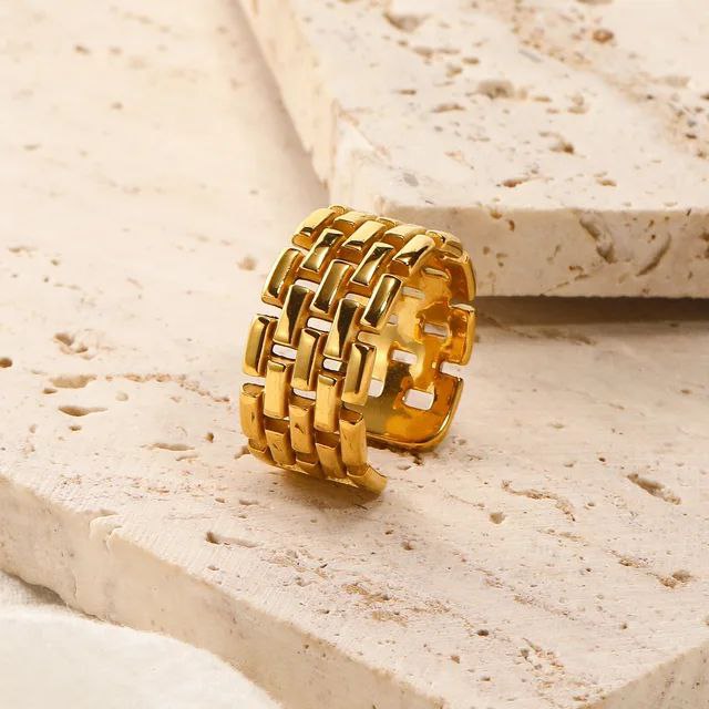 Stainless Angelina Ring