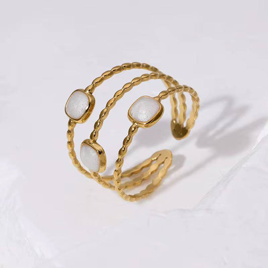 Stainless Linda Ring