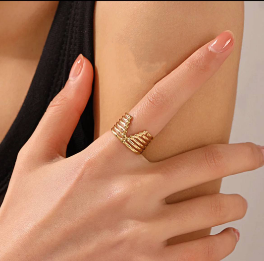 Stainless Ravenna Ring